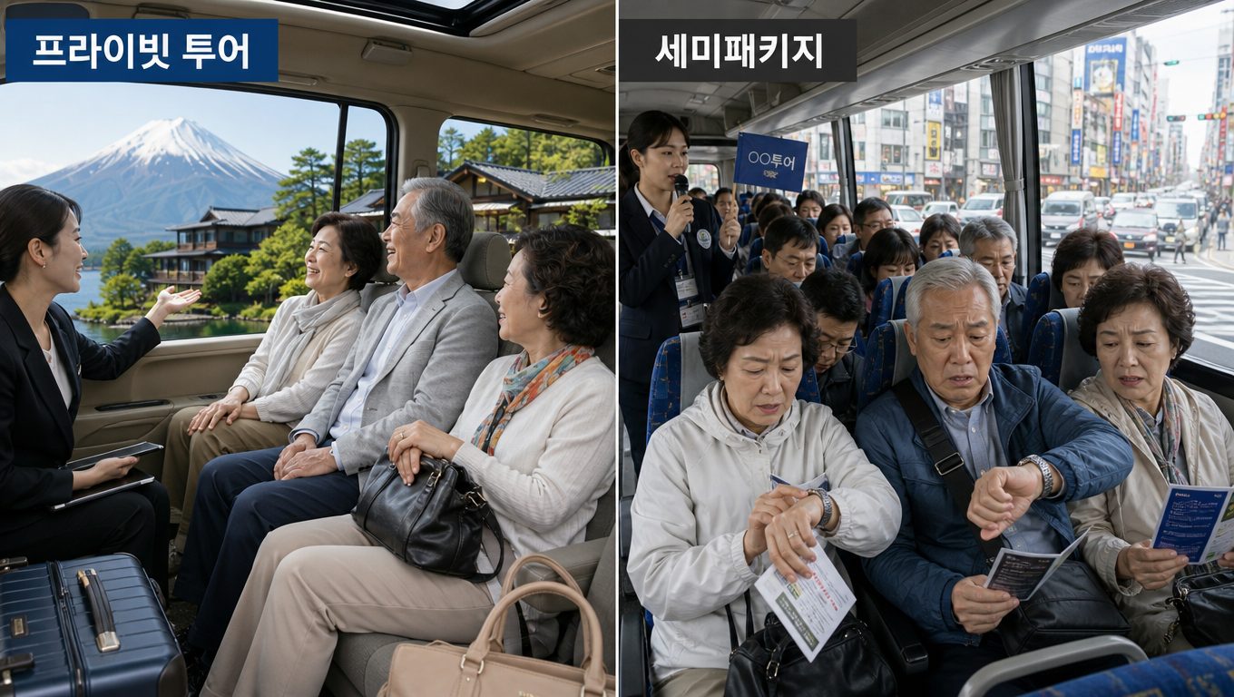 도쿄 패키지 실제 후기로 보는 프라이빗과 세미패키지의 차이