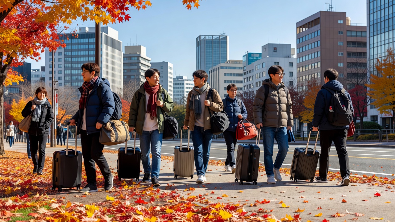 오사카 여행 패키지 가격이 계절에 따라 달라지는 모습