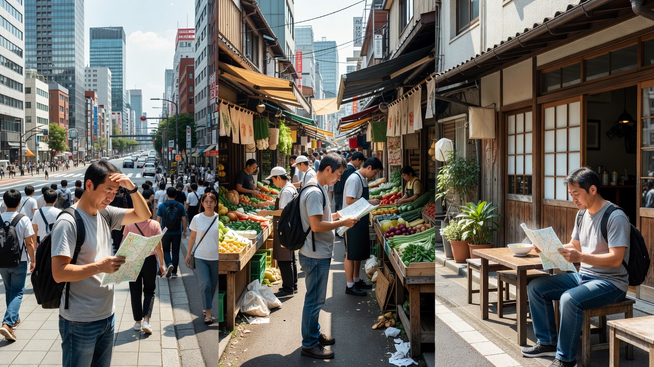 지역별 일본여행 비용 차이를 보여주는 사진