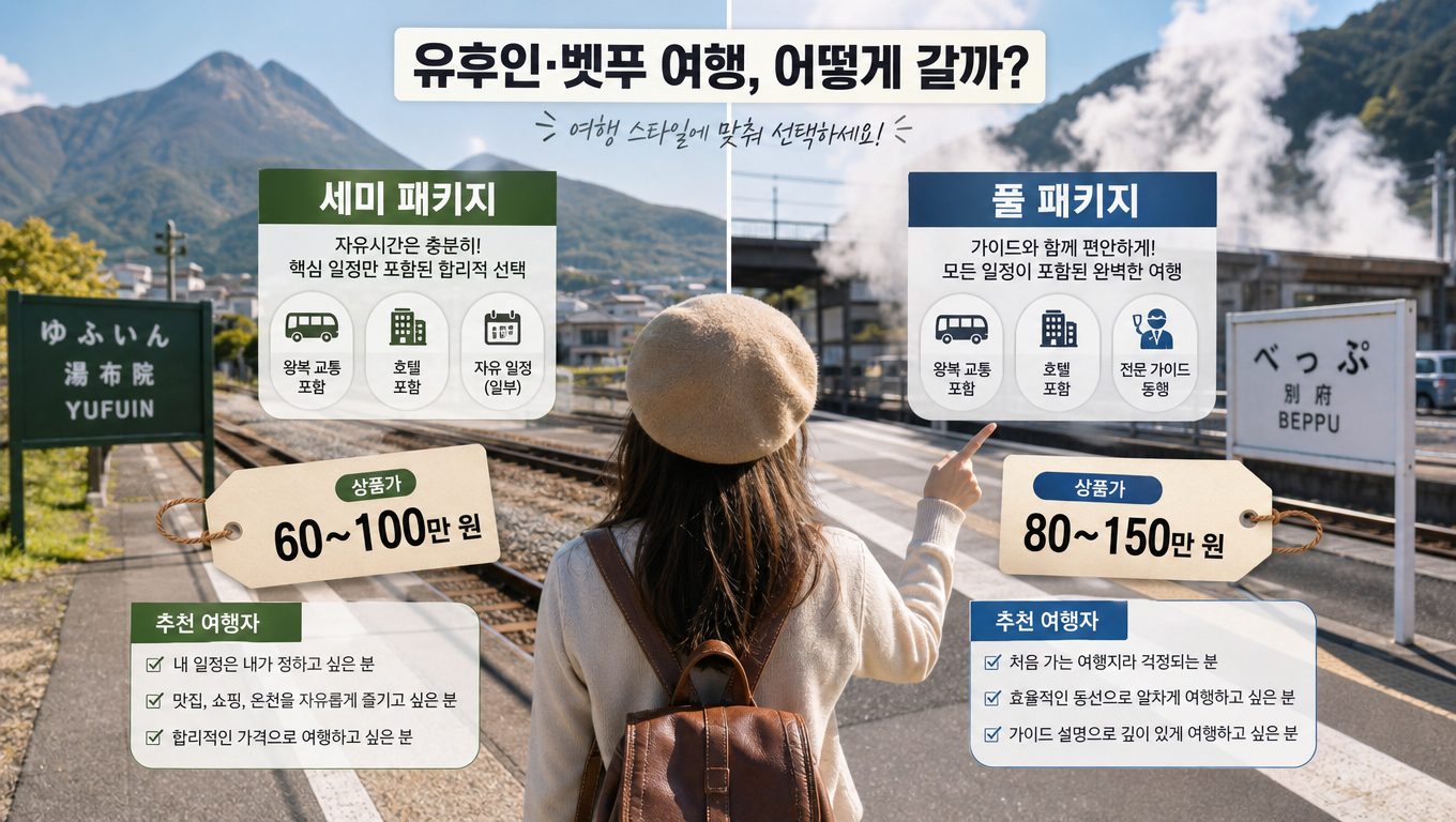 일본 소도시 여행 패키지, 장점과 선택 기준은? 일본여행 추천