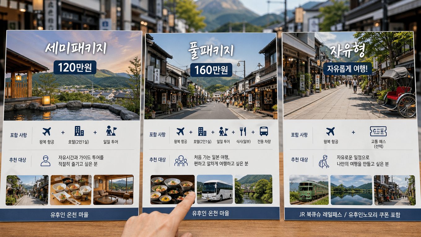 일본여행 추천 소도시 패키지 선택 기준과 유형 비교